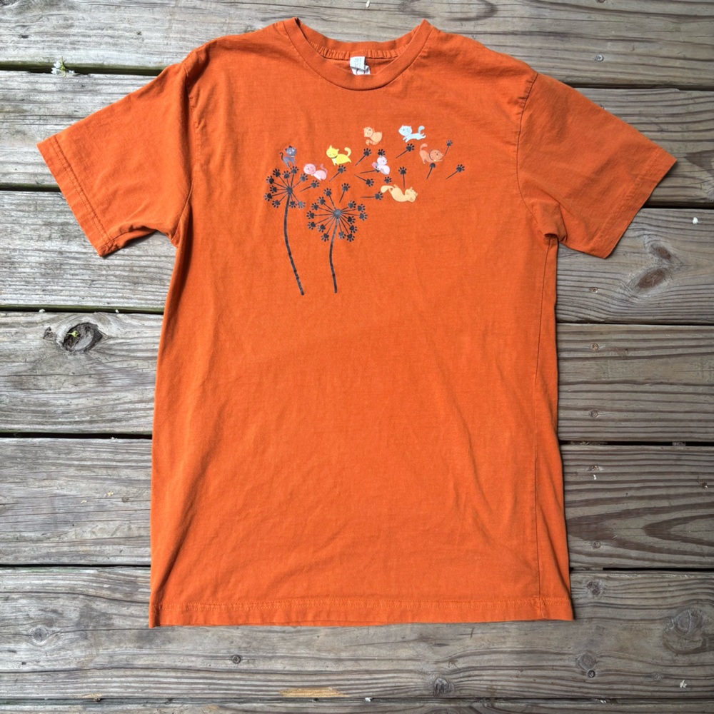 Cat Dandelion T-Shirt